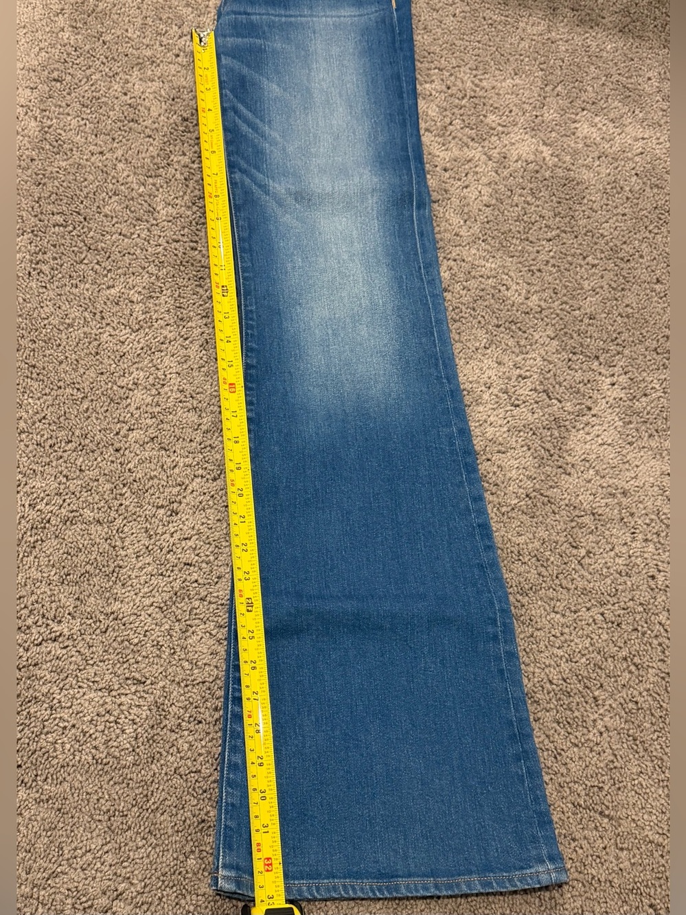 Madewell Light Blue High-Rise Flare Jeans Size 25 - Picture 5 of 6